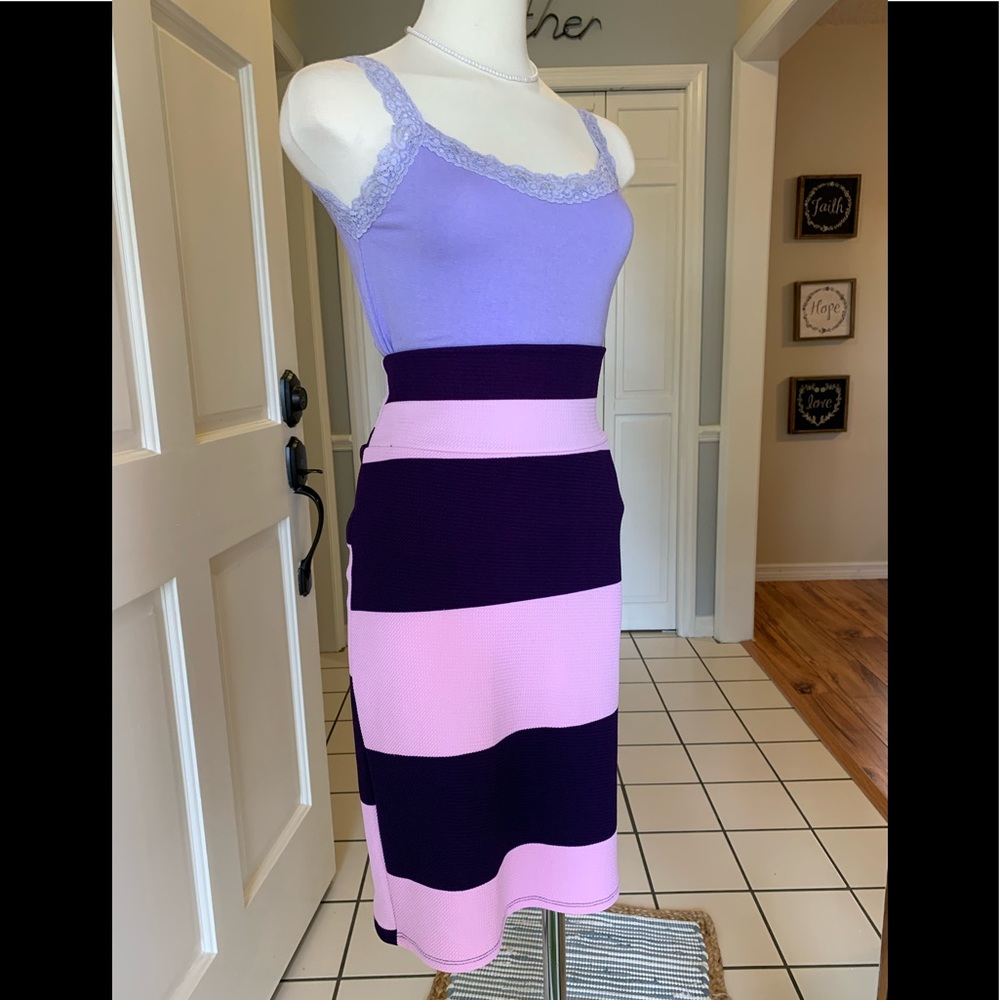 🌟NWOT LuLaroe skirt pink & purple